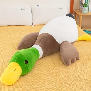 1pc Super Cute Green Head Duck Soothing Pillow Doll, Valentine's Day, New Year, Christmas Gift