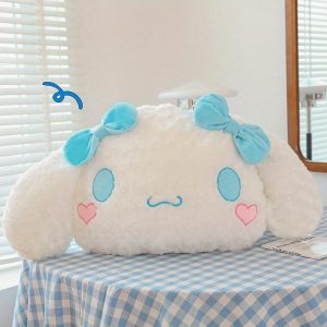 Cartoon Cute Bow Cinnamoroll Large Pillow Plush Toy Sofa Cushion Car Cushion Licensed)