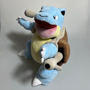 Takara Tomy Pokemon Blastoise Plush Toy - Cute Anime Doll for Desktop Decor, Official Gift for Fans