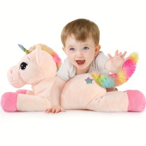 MaoGoLan 23in Giant Plush Toys, Big Creamcolored Stuffed Animals, Lovely Birthday Decorations For Children, Great Gifts For Girls