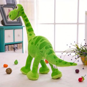 1pc Soft Cotton Brachiosaurus Dinosaur Plush Toy, Cute Stuffed Animal Pillow for Kids 0-6 Years Old, Adorable Nursery Room Decoration and Playtime Companion