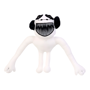 9.84inch Zoonomaly Plush Monkey Cartoon Game Character Zoonomaly Monkey Plush Toy Cute Zoonomaly Monster Doll Horror White Monster Hot Game Zoonomaly Toy Birthday Gift Christmas Gift Toy