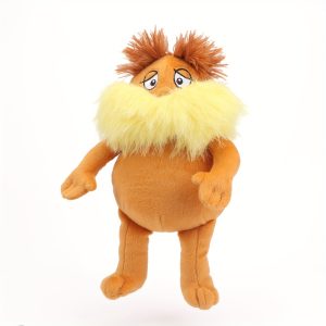 Dr. Seuss The Lorax Plush Toy, 30cm Anime Cartoon Figure, Perfect Gift for Friends, Halloween, Christmas, Valentine's Day