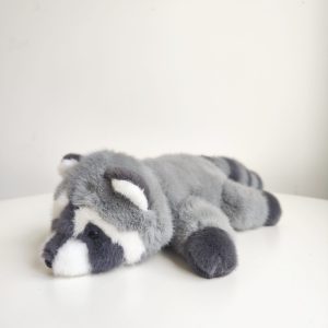 1pc Romantic Raccoon Plush Toy: Soft Stuffed Animal for Wedding Decor, Christmas & Halloween Gifts (No Electricity Required)