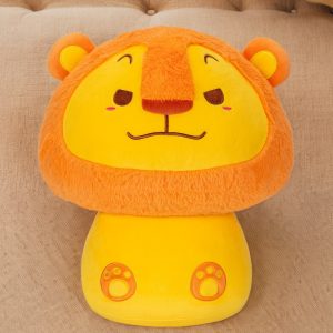 MeWaii 12-inch Mushroom Plush Toy - Cute Lion Plush Animal - Cute Plush Toy For Boys And Girls - Suitable For Halloween And Christmas Gifts