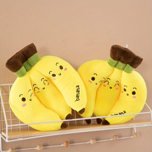 3pcs imitation bananas, plush toys, dolls, long sleeping pillows, pillows, bed cushions, sofa backrests, home ornaments!