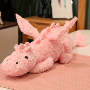 27.56 inch Cute party Dragon Stuffed animal plush toy Bed pillow decoration for birthday & holiday gifts