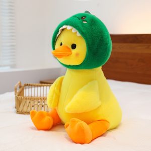 9-inch cute hooded duck doll stuffed animal plush toy cartoon decoration birthday gift & holiday gift