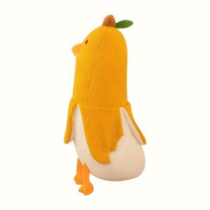 2pcs Creative Funny Banana Duck Doll, Duck Doll, Creative Plush Toys, Sleeping Pillows, Cushions, Decorations!